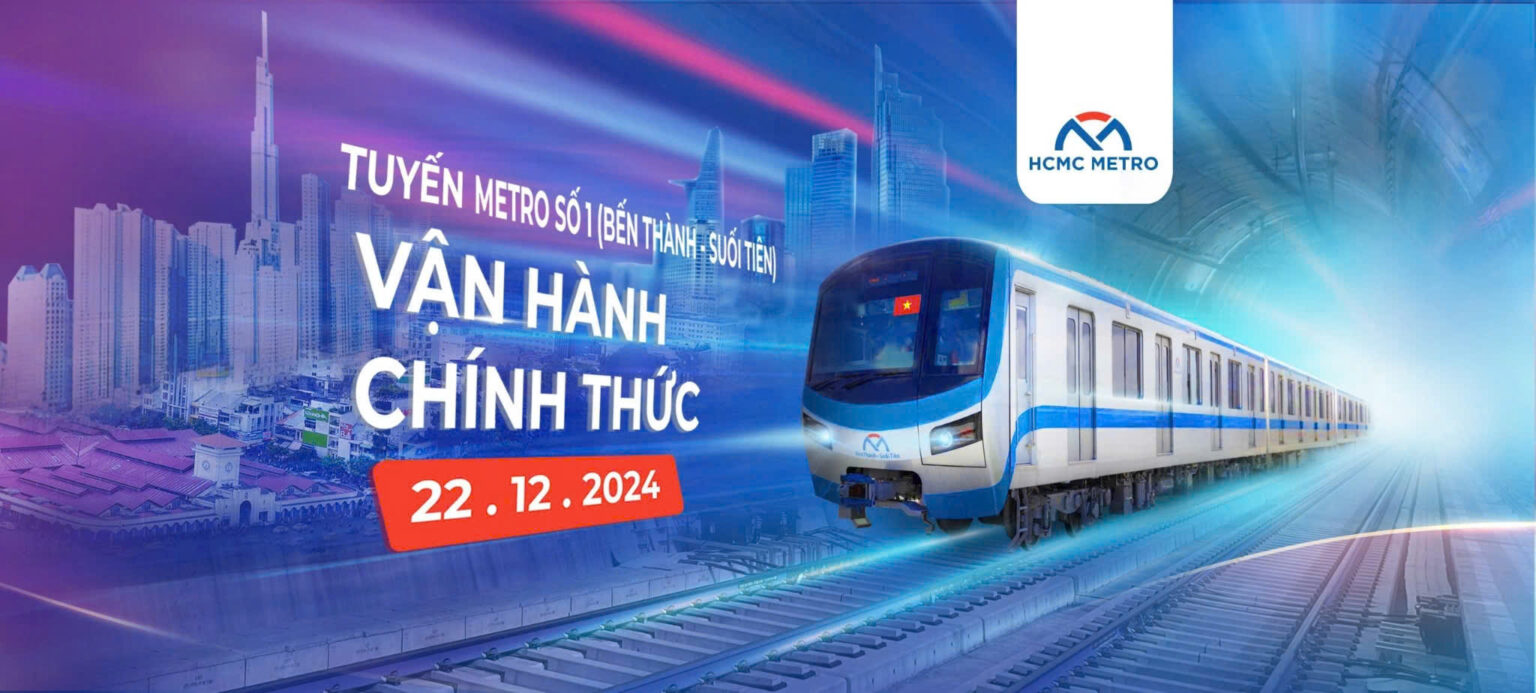 Metro Line 1 of Ho Chi Minh City officially launched, a symbol of the ...