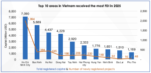 FDI by Investment Areas